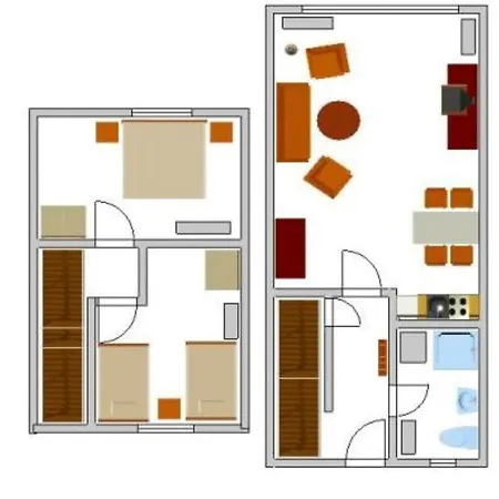 Ferienreihenhaus Koerner Kornhof 5b 펜션 다메